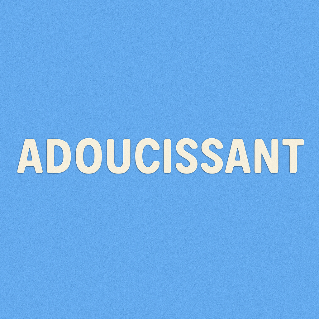 FONDANT ADOUCISSANT ☁️