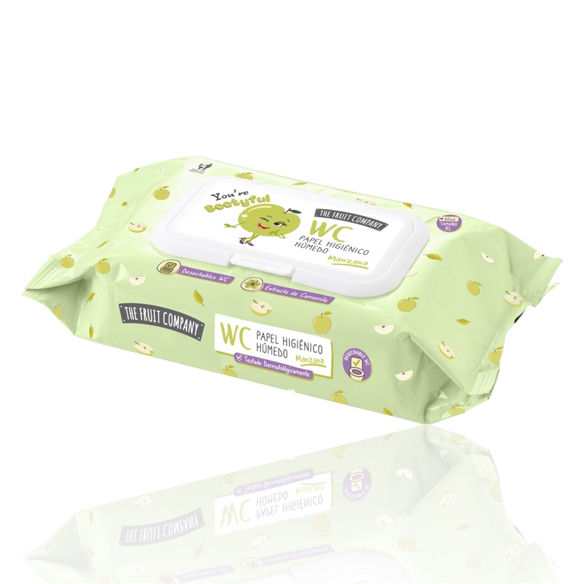 PAPIER TOILETTE HUMIDE POMME TFC