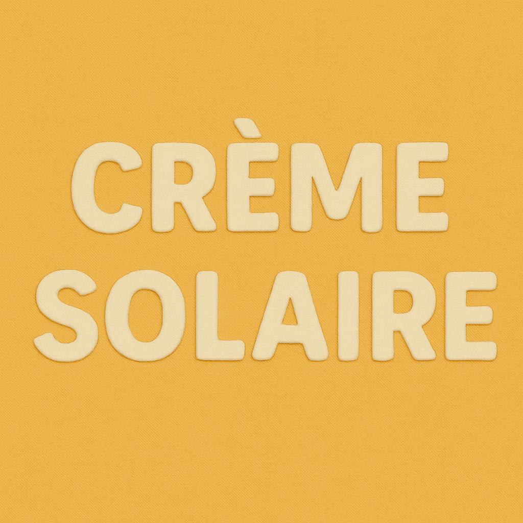 FONDANT CRÈME SOLAIRE 🧴