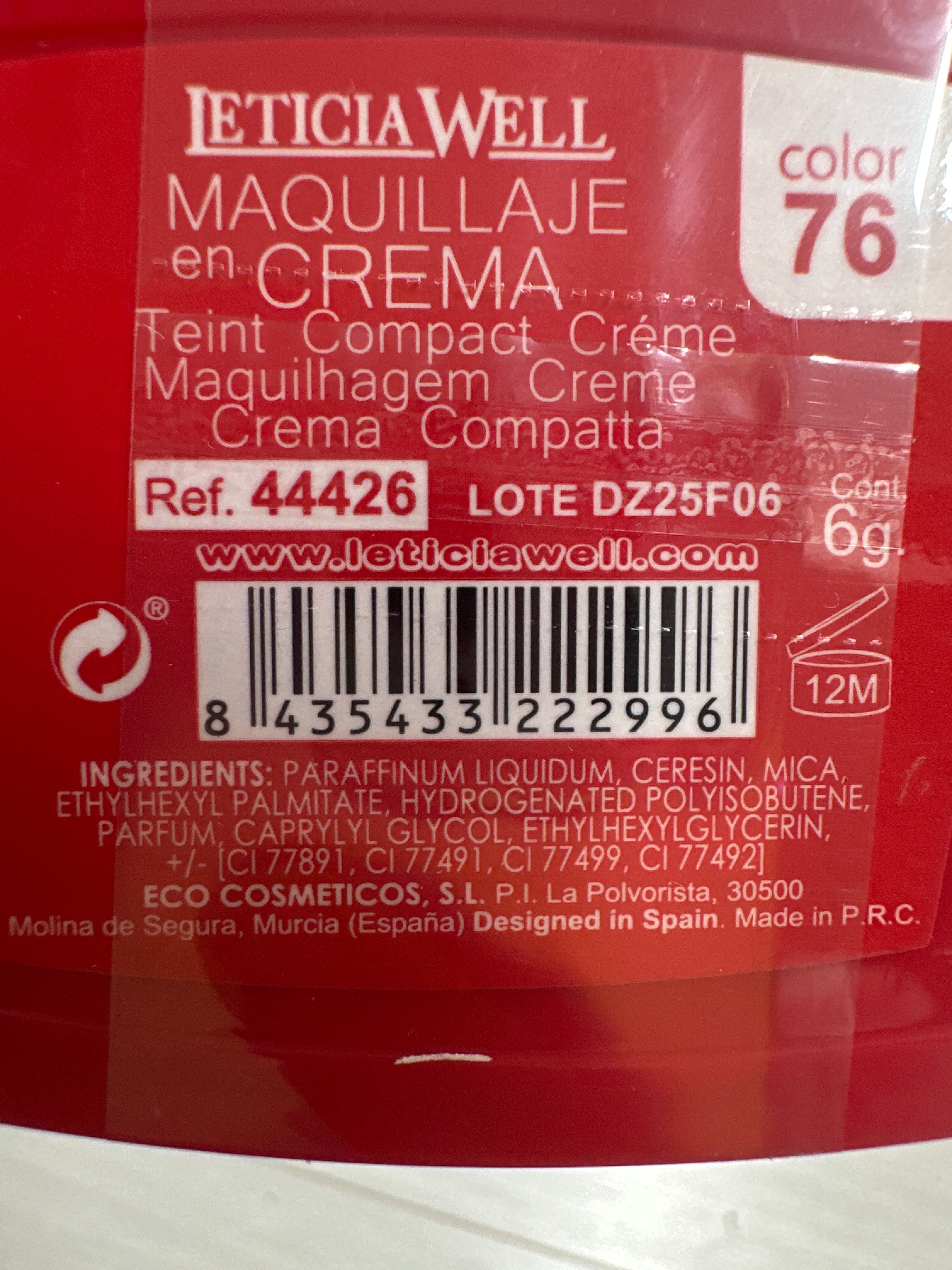 MAQUILLAGE CRÈME 24H. PARFAIT