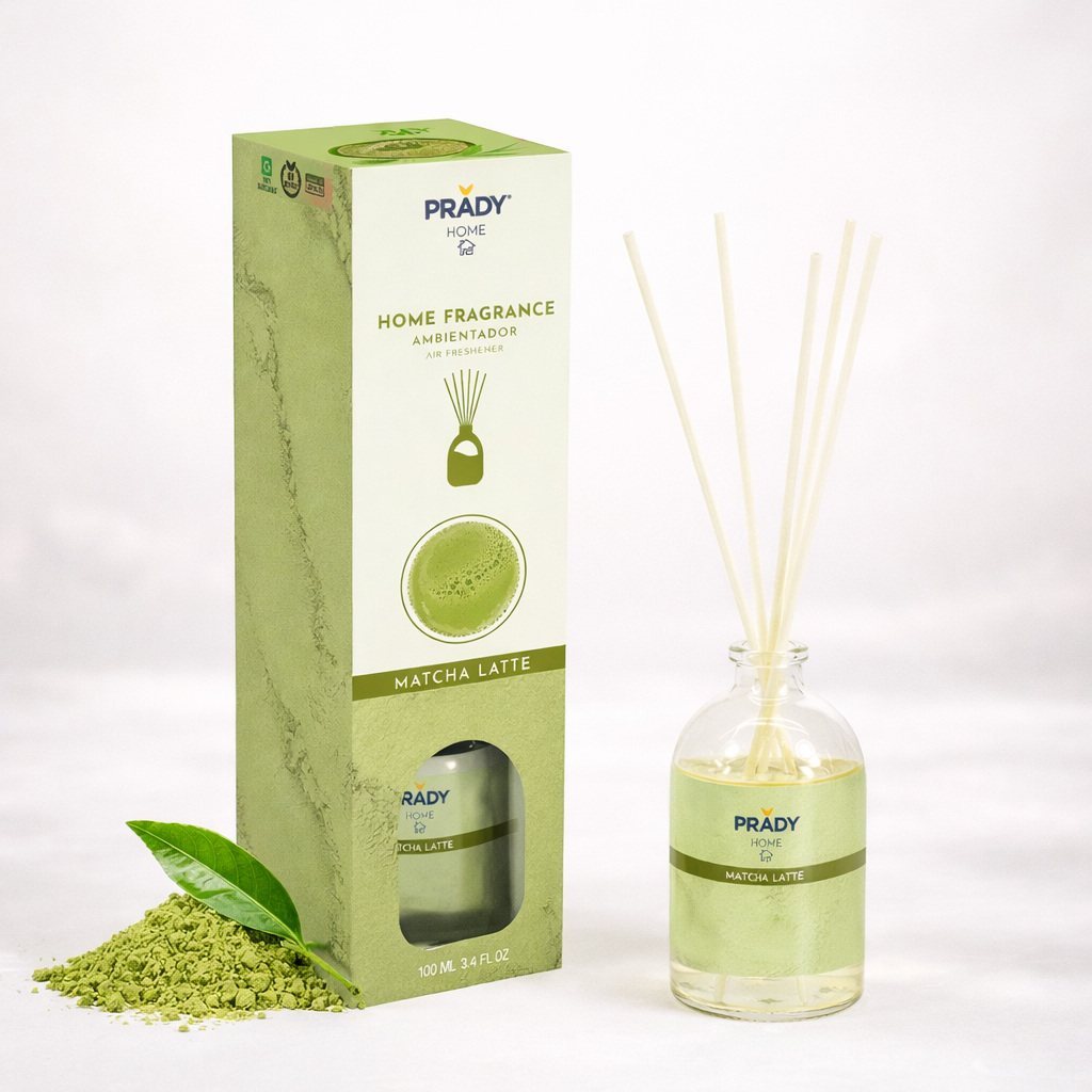 Diffuseur Mikado Matcha Latte 100ml – Parfum Doux & Cocooning