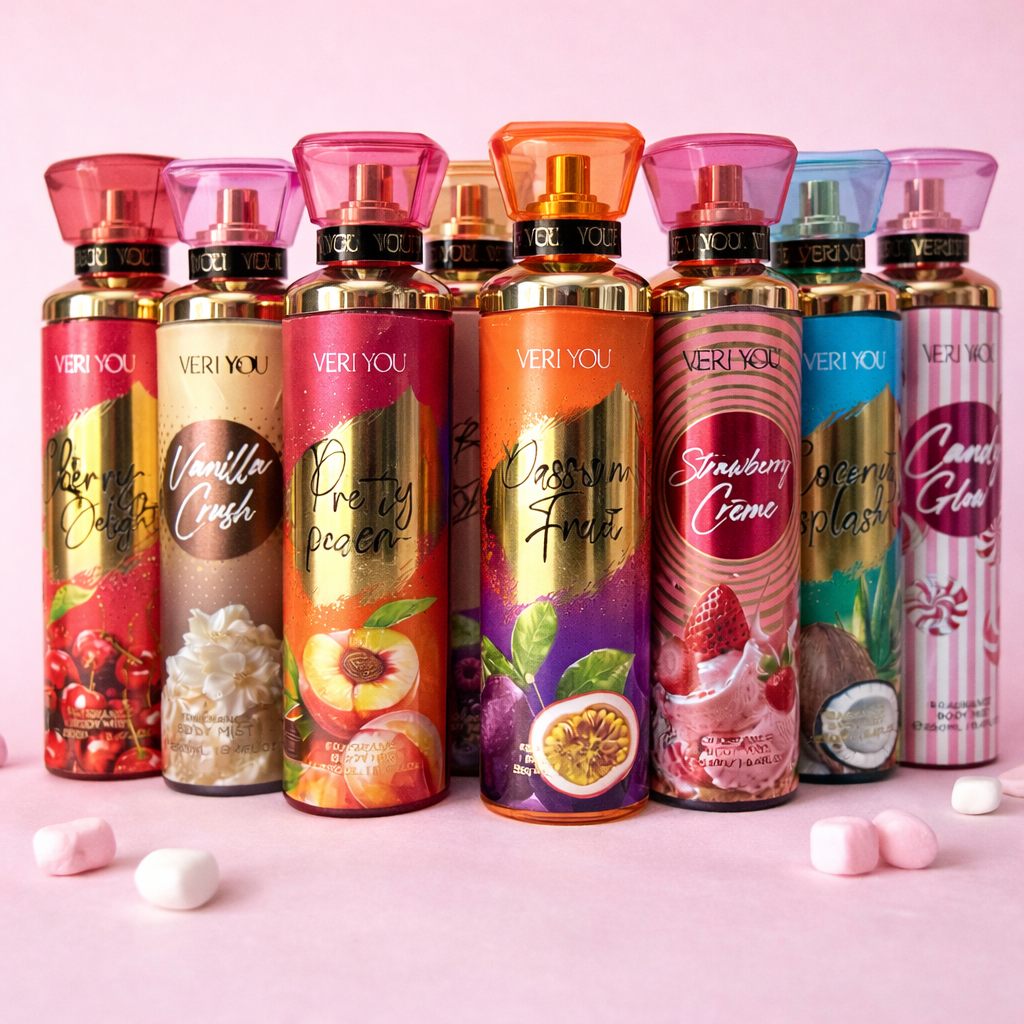 Brumes Parfumées VERY YOU – Collection Gourmande ✨