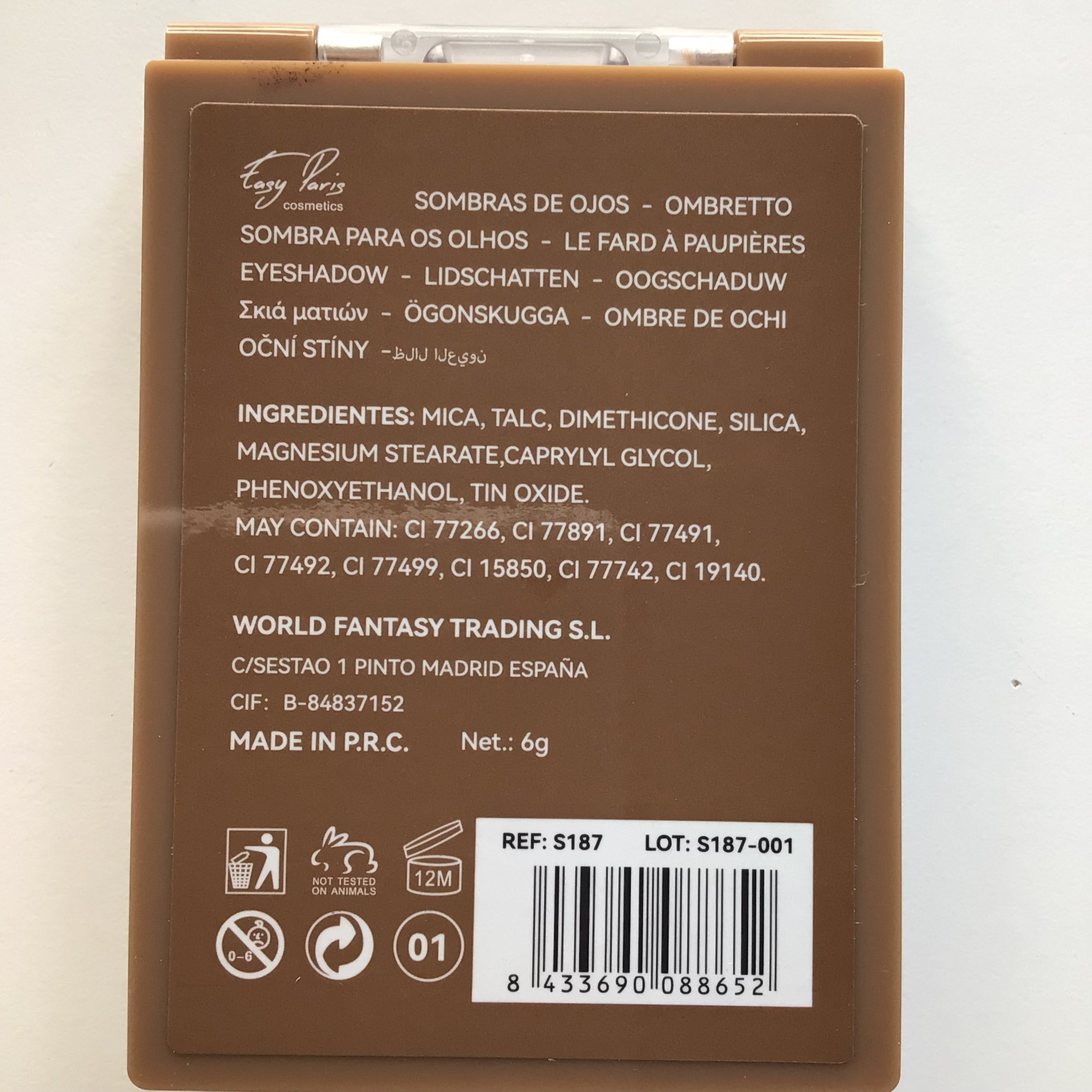 FARD A PAUPIERES COFFEE