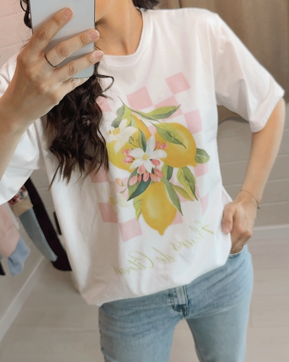 T-shirt “Limon” – Oversize Imprimé Citron