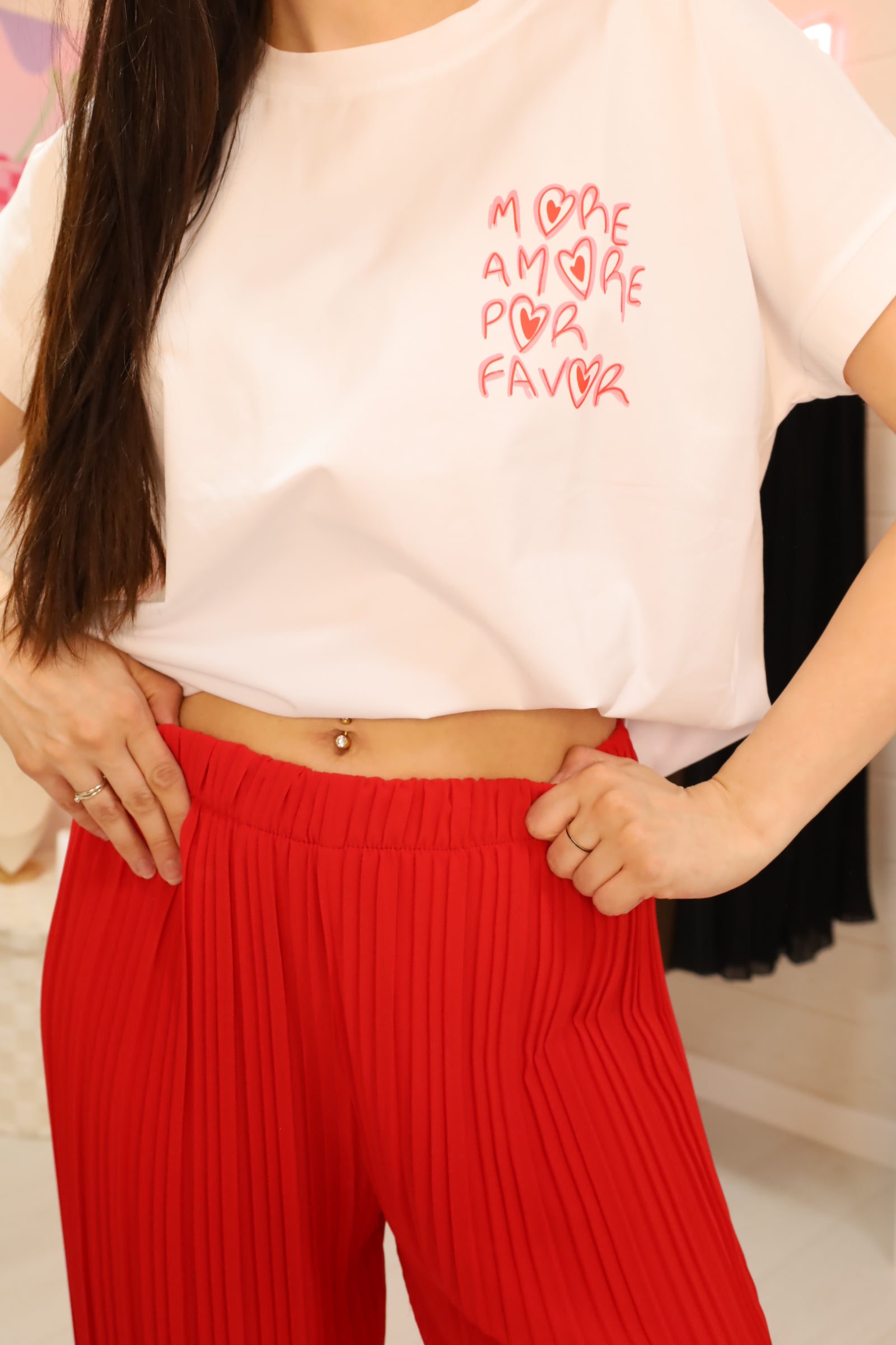 T-shirt More Amore Por Favor ❤️