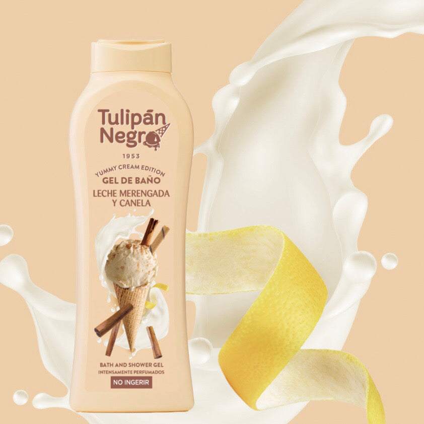 GEL DOUCHE LAIT MERINGUÉ CANNELLE