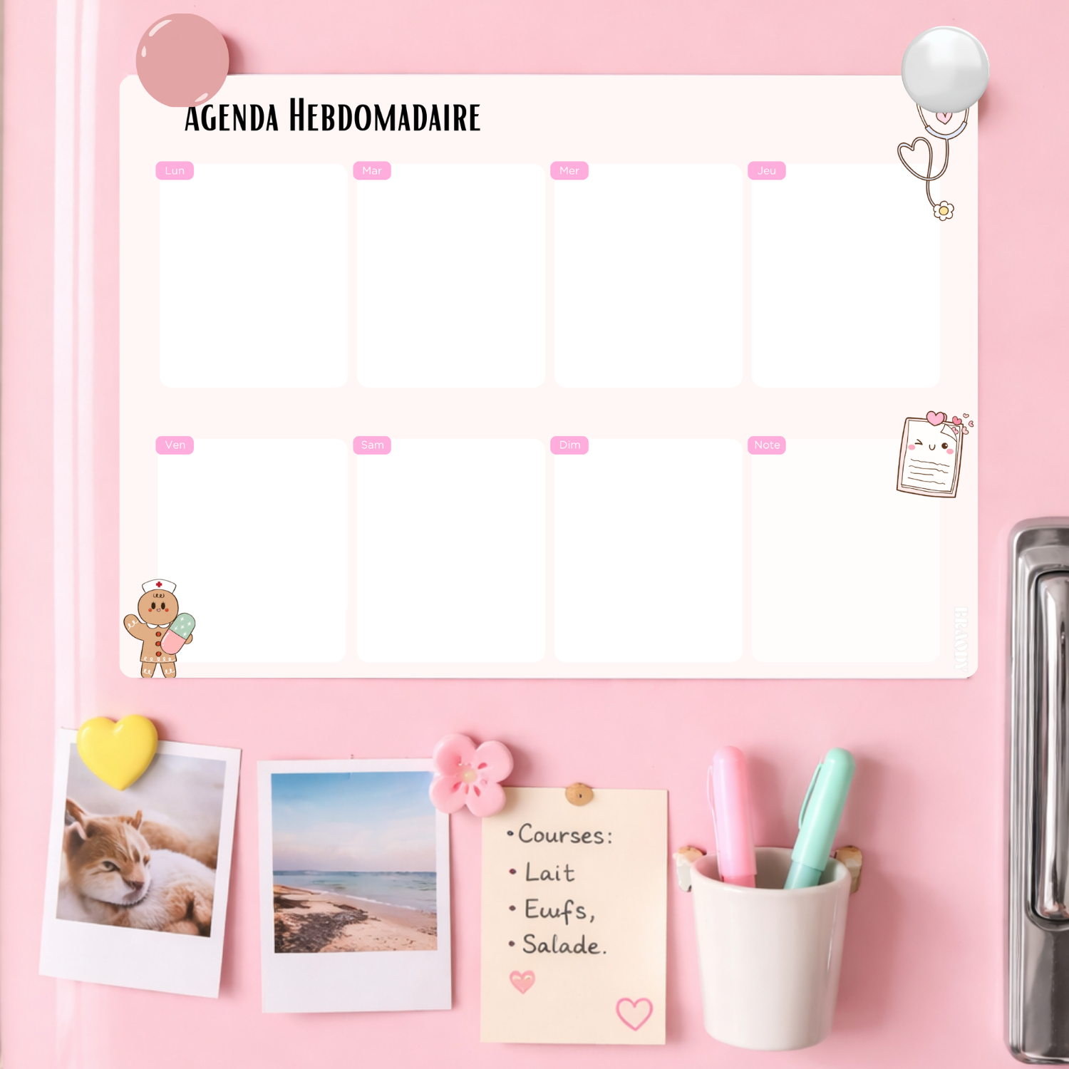 PLANNER - infirmière