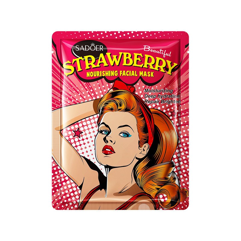 MASQUE VISAGE FRAISE NUTRITIVE