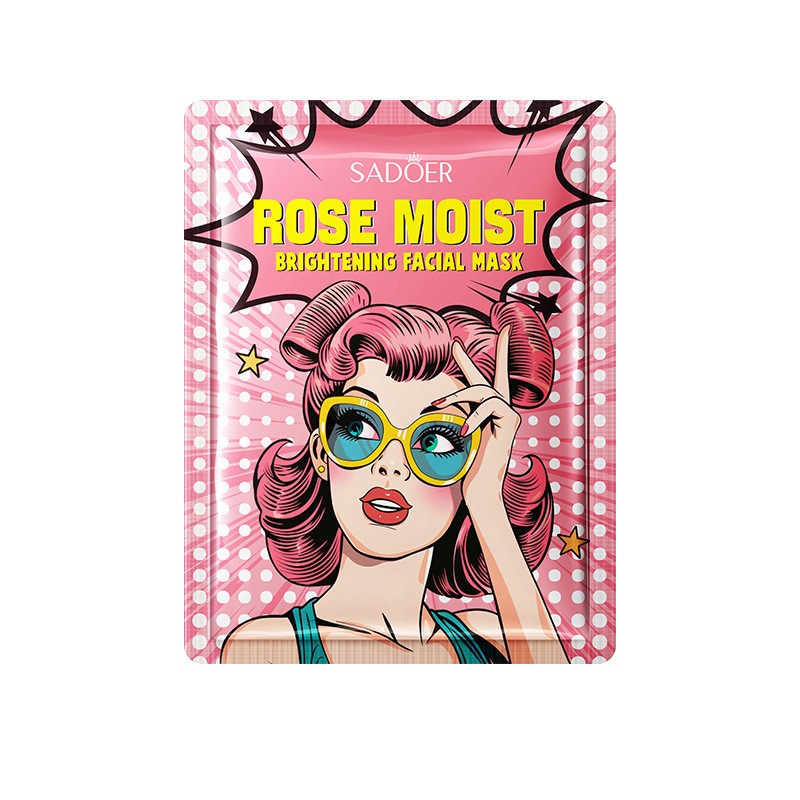 MASQUE VISAGE ILLUMINATEUR DE ROSE