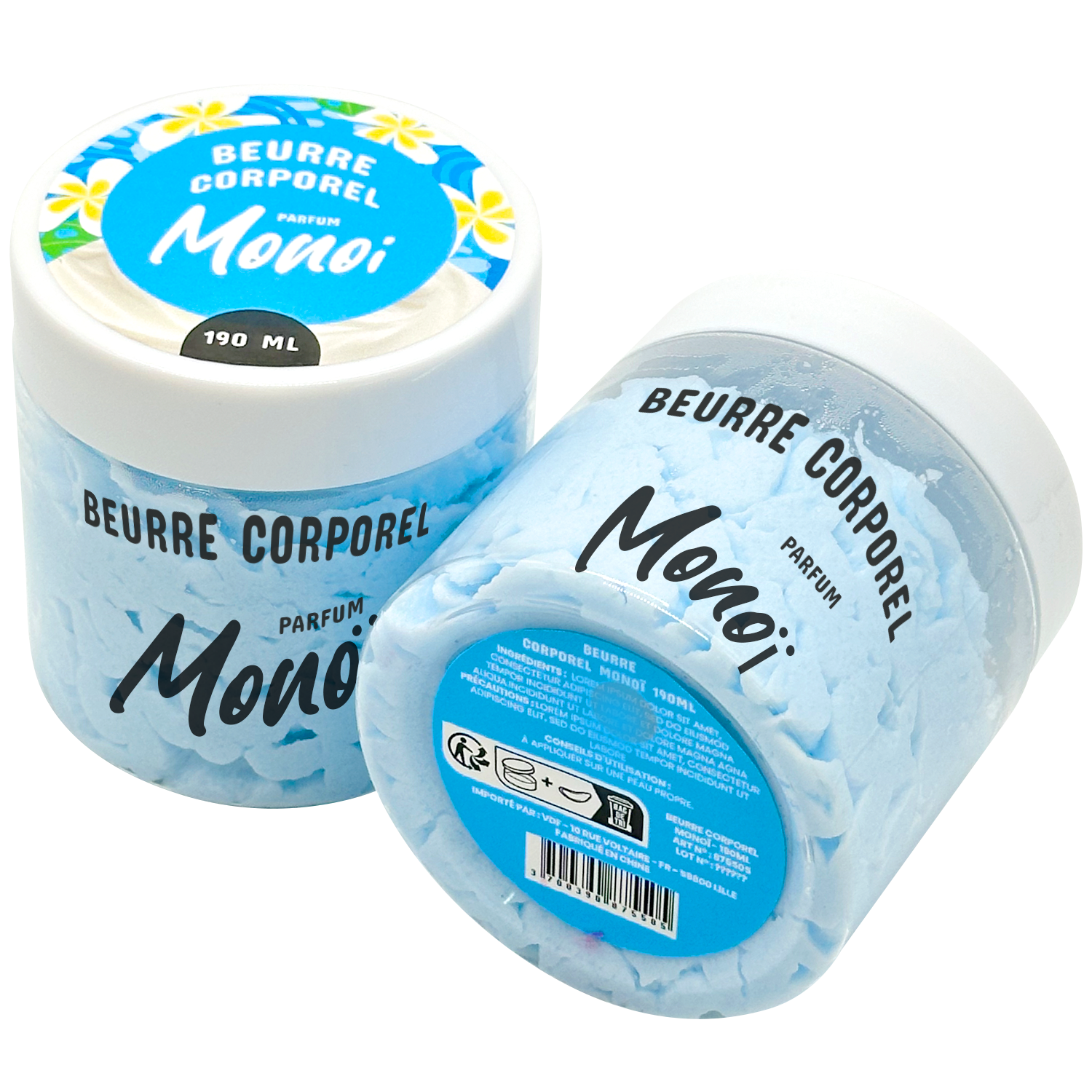 Beurre Corporel fouetté Monoï