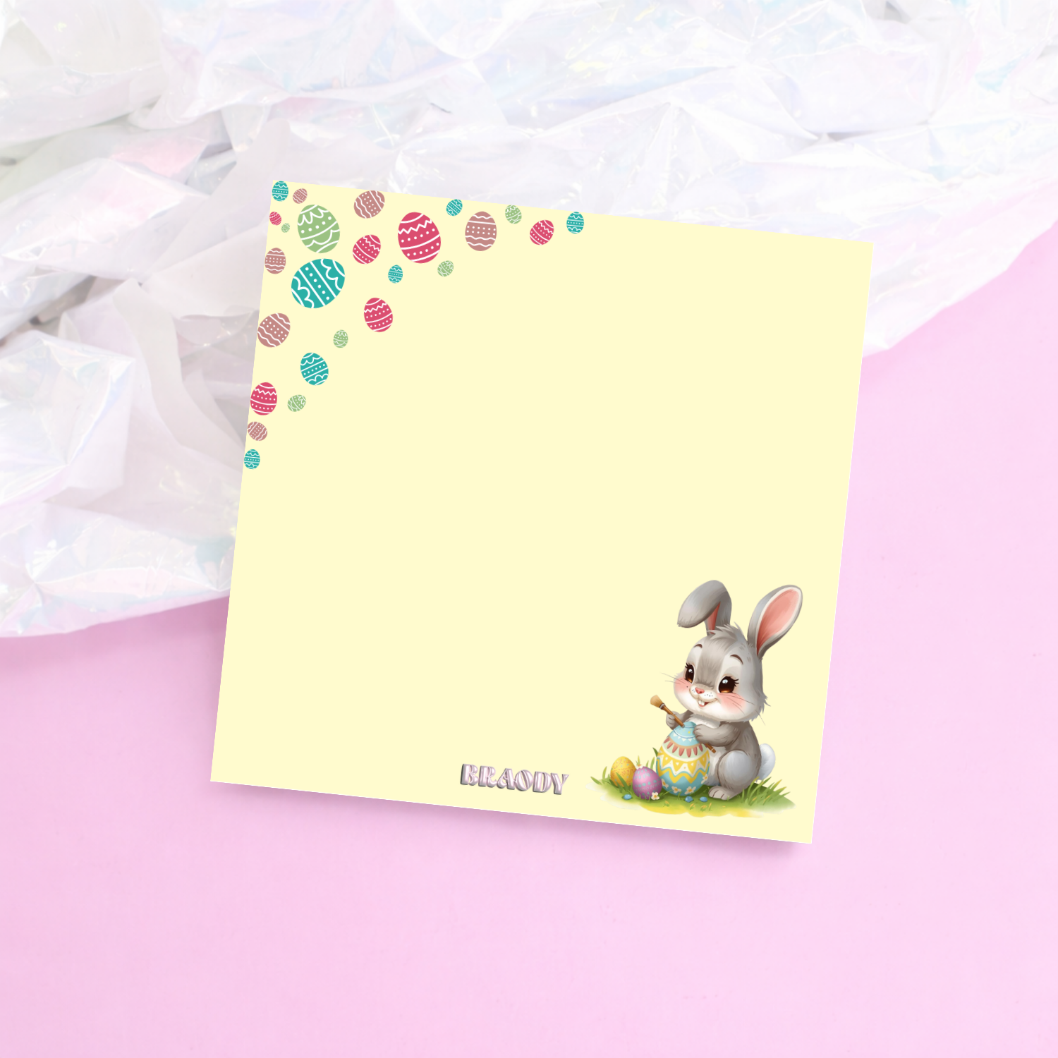 Carnet de Notes 9x9 – PAQUES LAPIN
