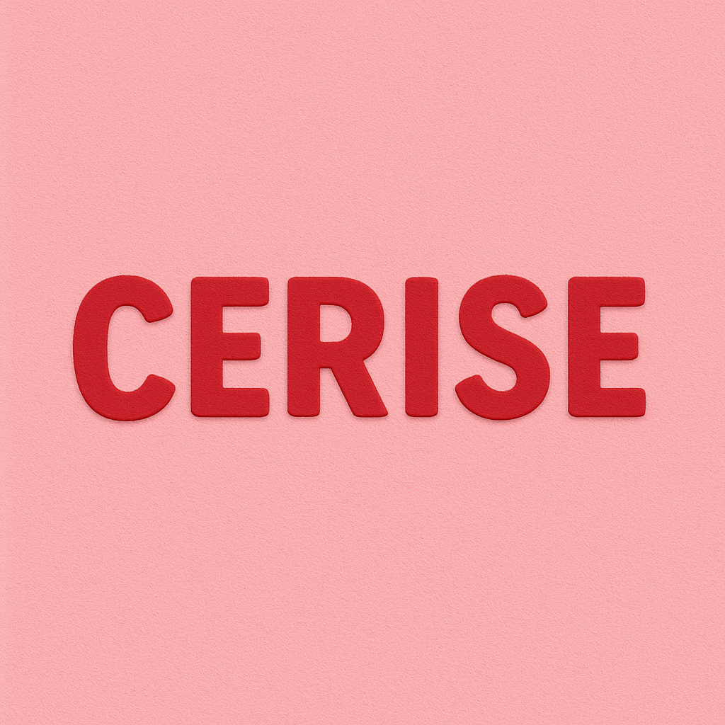 FONDANT CERISE🍒