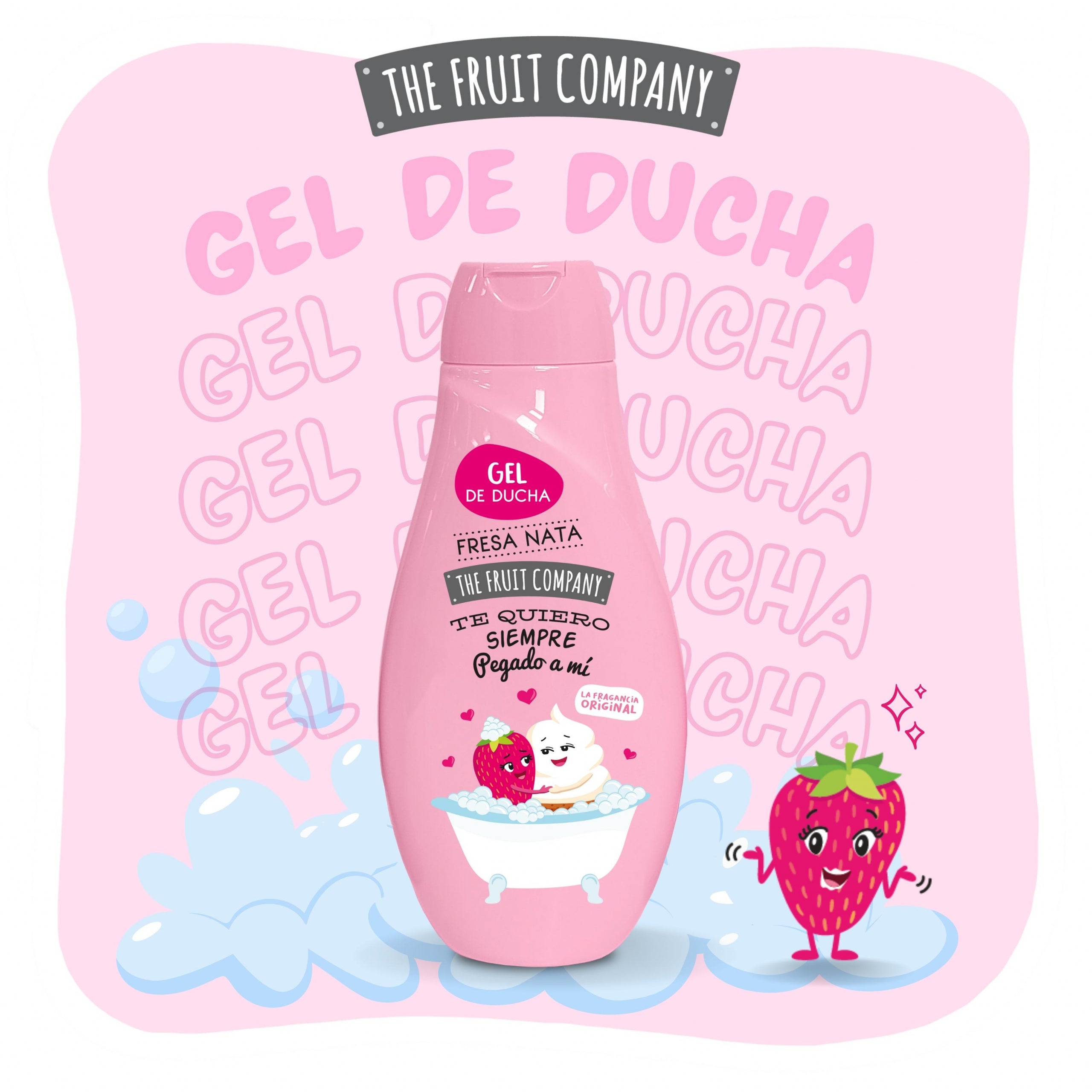 GEL DOUCHE FRAISE ET CRÈME 🍓