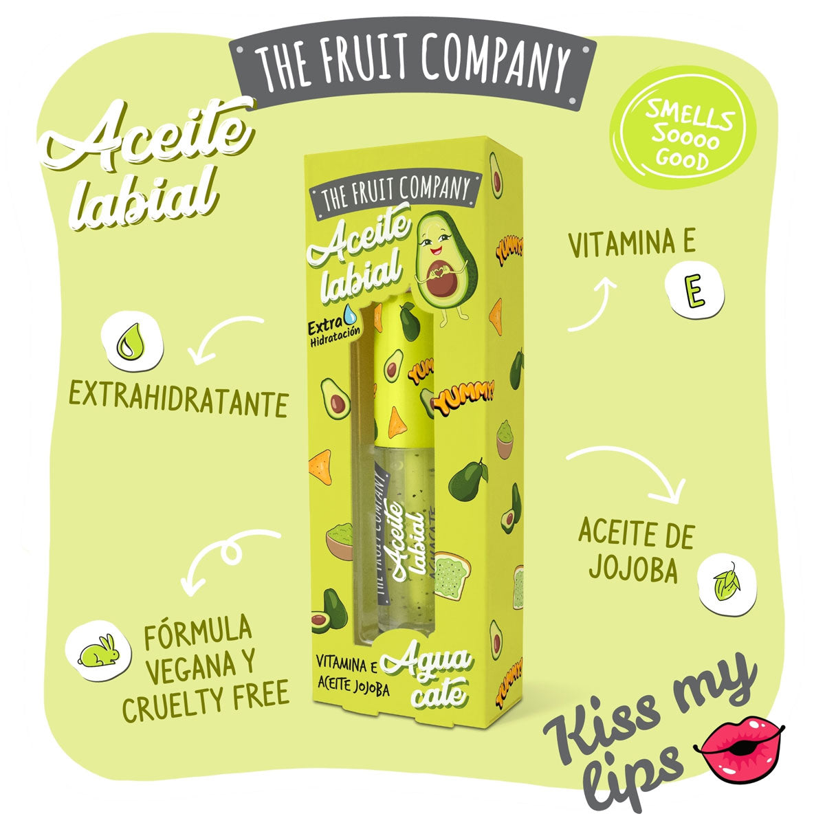 HUILE À LÈVRE HYDRATANTE | AVOCAT 🥑