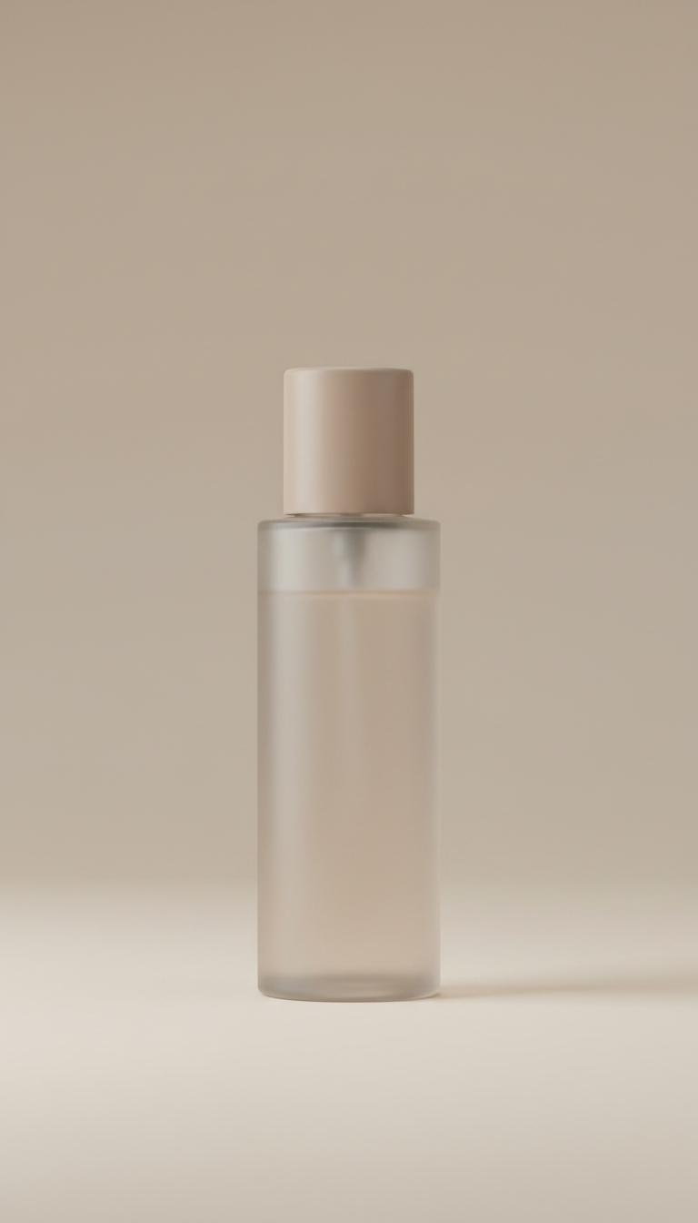 Spray d’ambiance minimaliste verre dépoli
