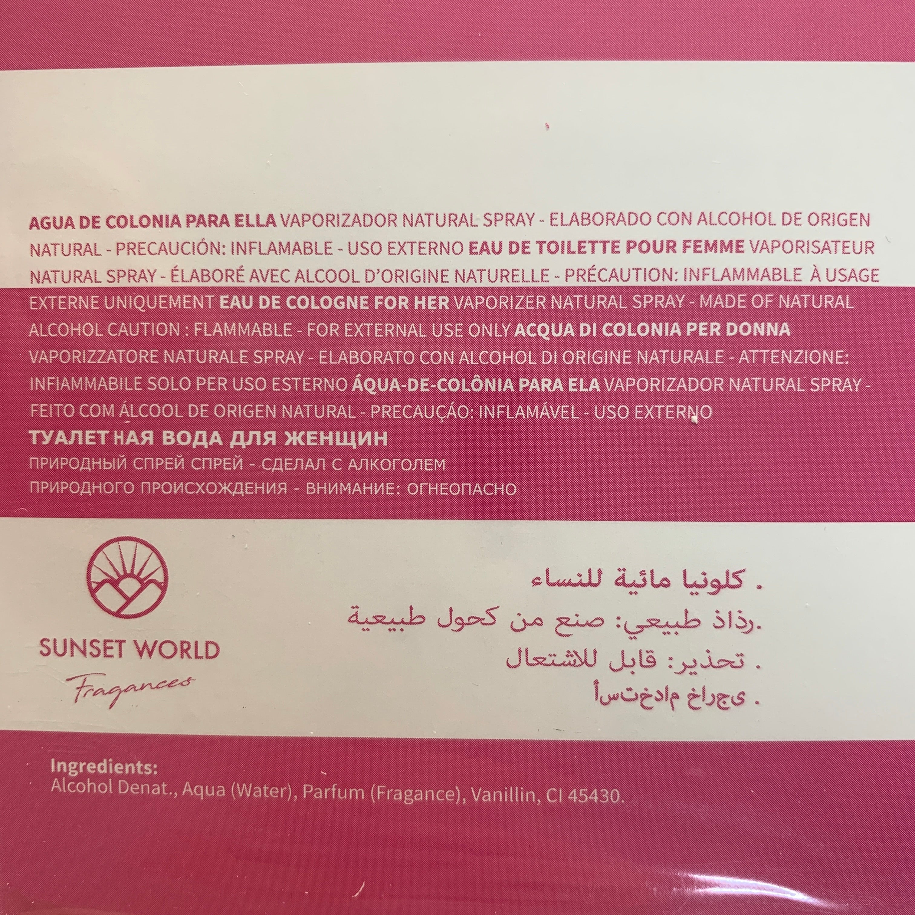 EAU DE TOILETTE FRAISE CRÈME