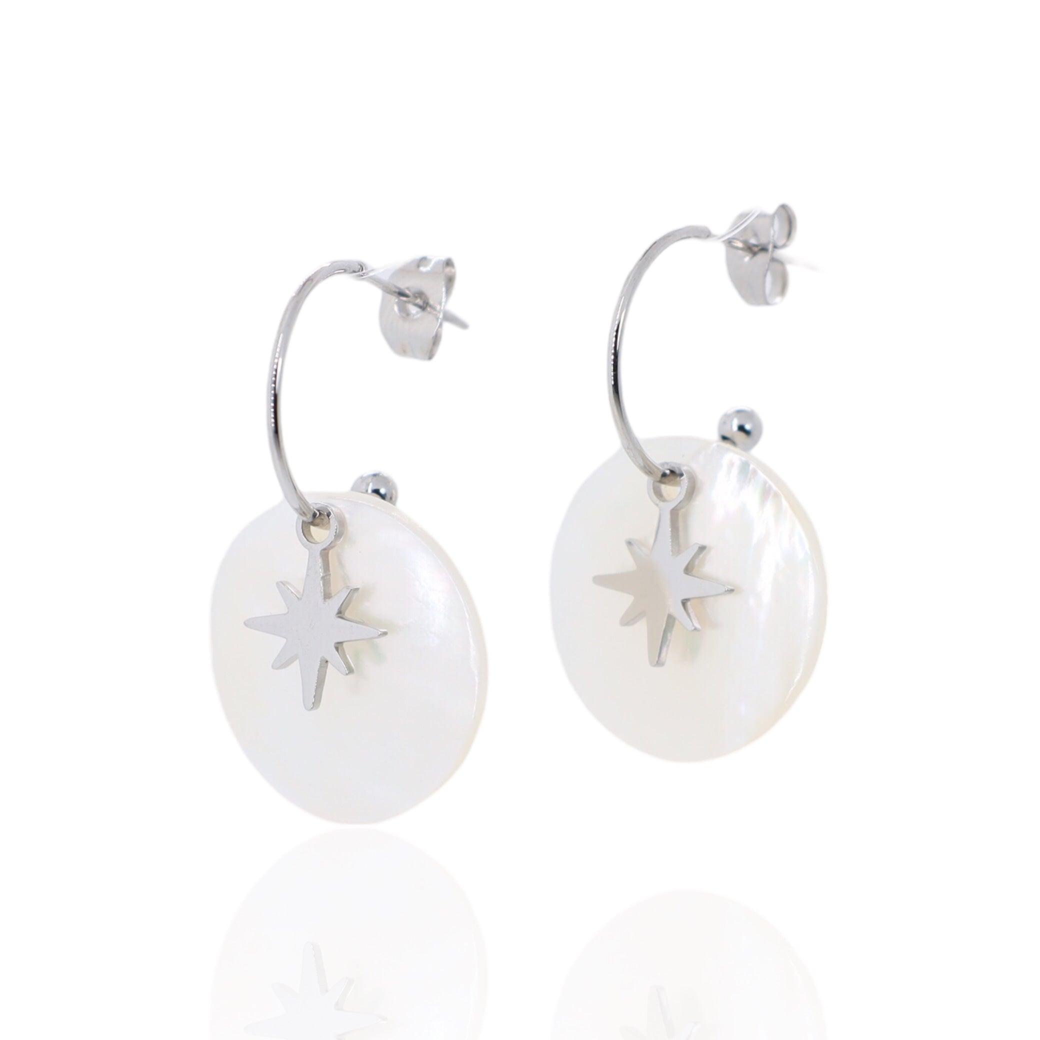 Boucles d'oreilles ETOILE