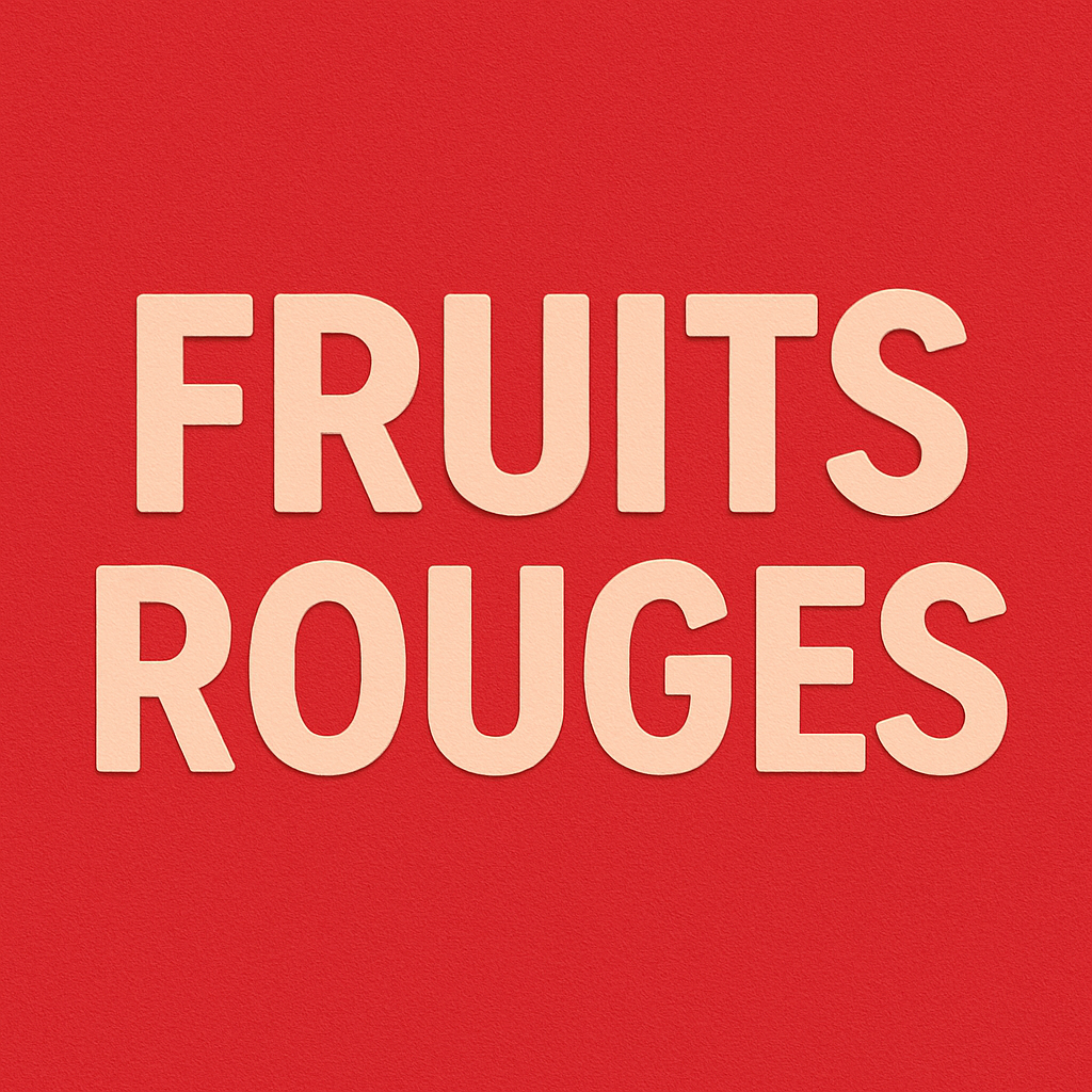 FONDANT FRUITS ROUGES ❣️