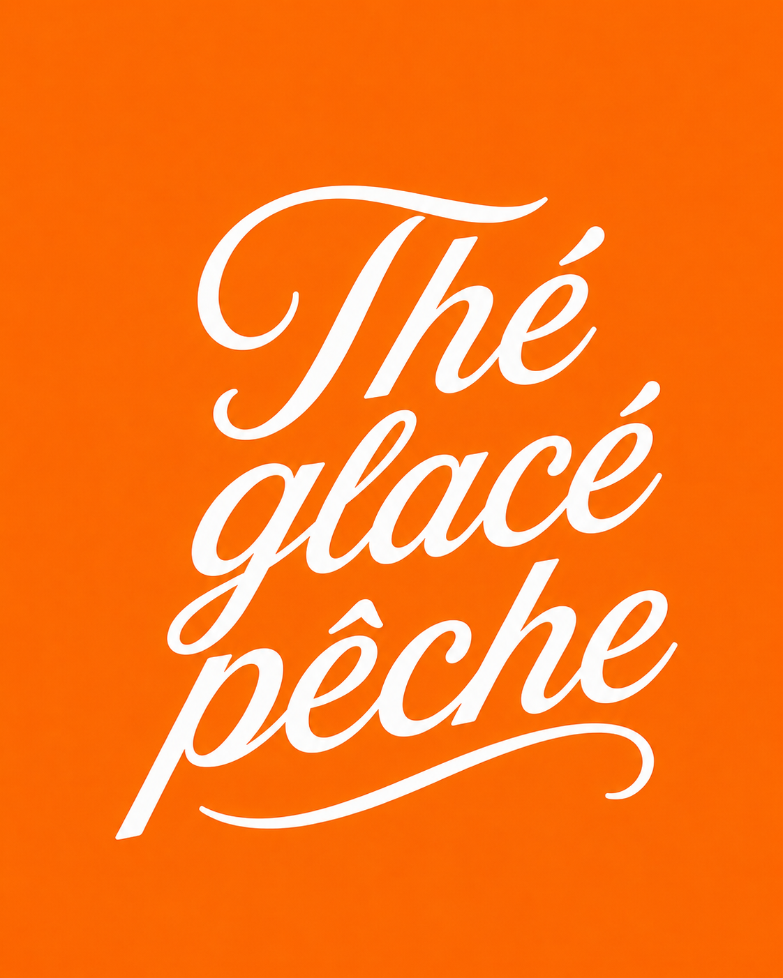 FONDANT THÉ GLACÉ PÊCHE