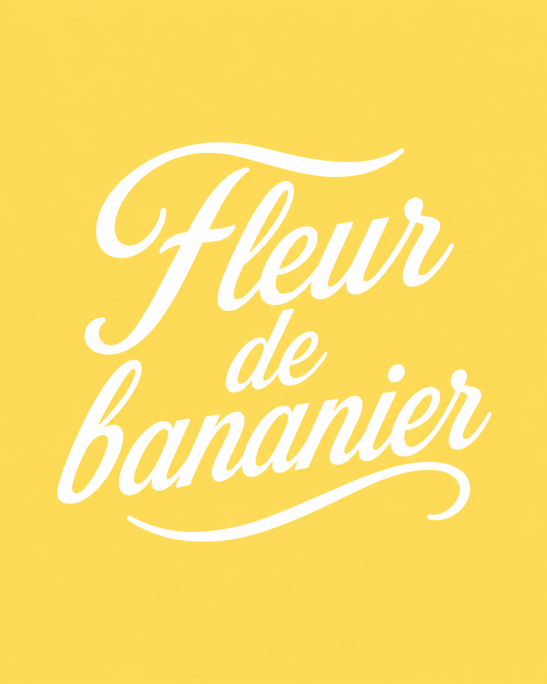FONDANT FLEUR DE BANANIER
