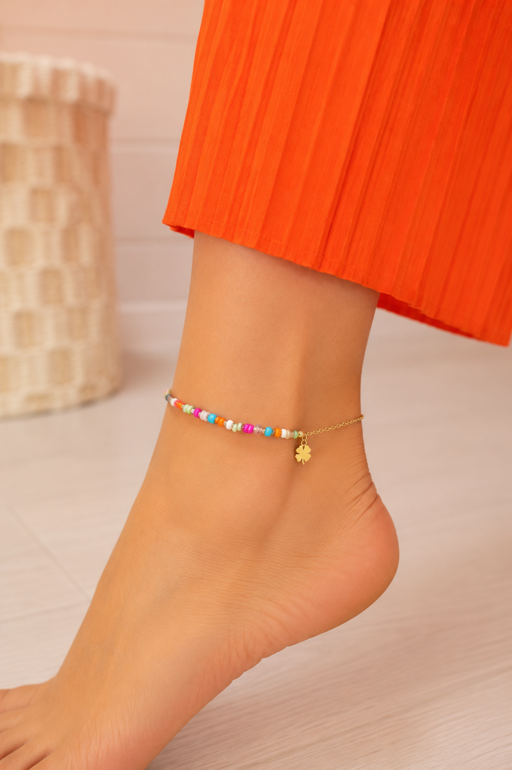 Bracelet de Cheville Trèfle