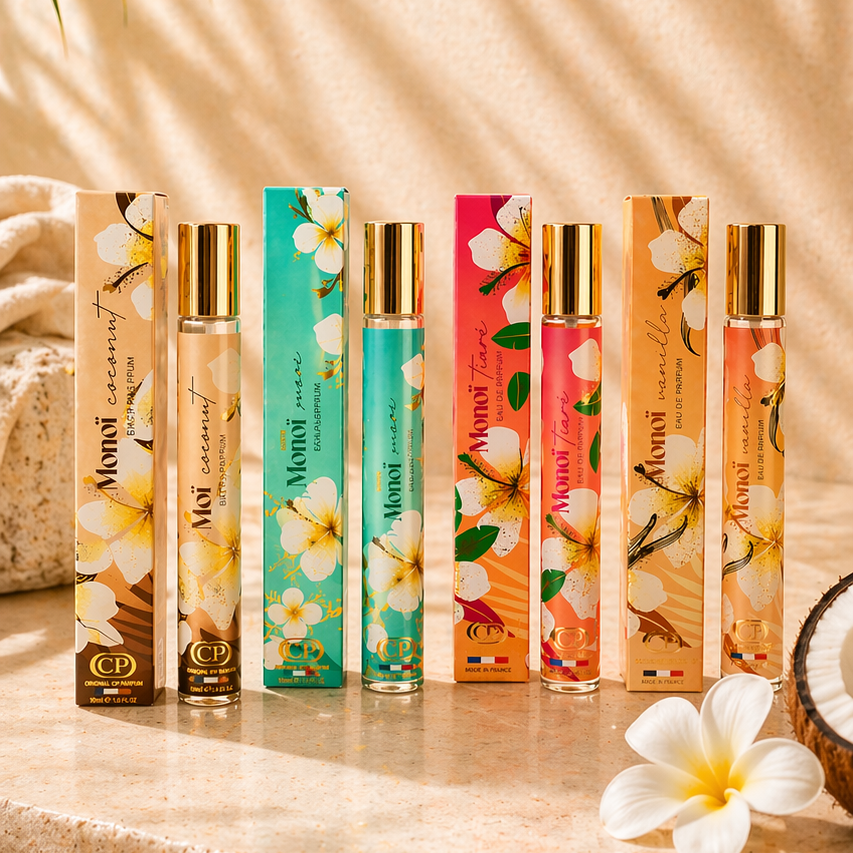 Coffret Monoï Collection – 4 parfums d’été 🌴