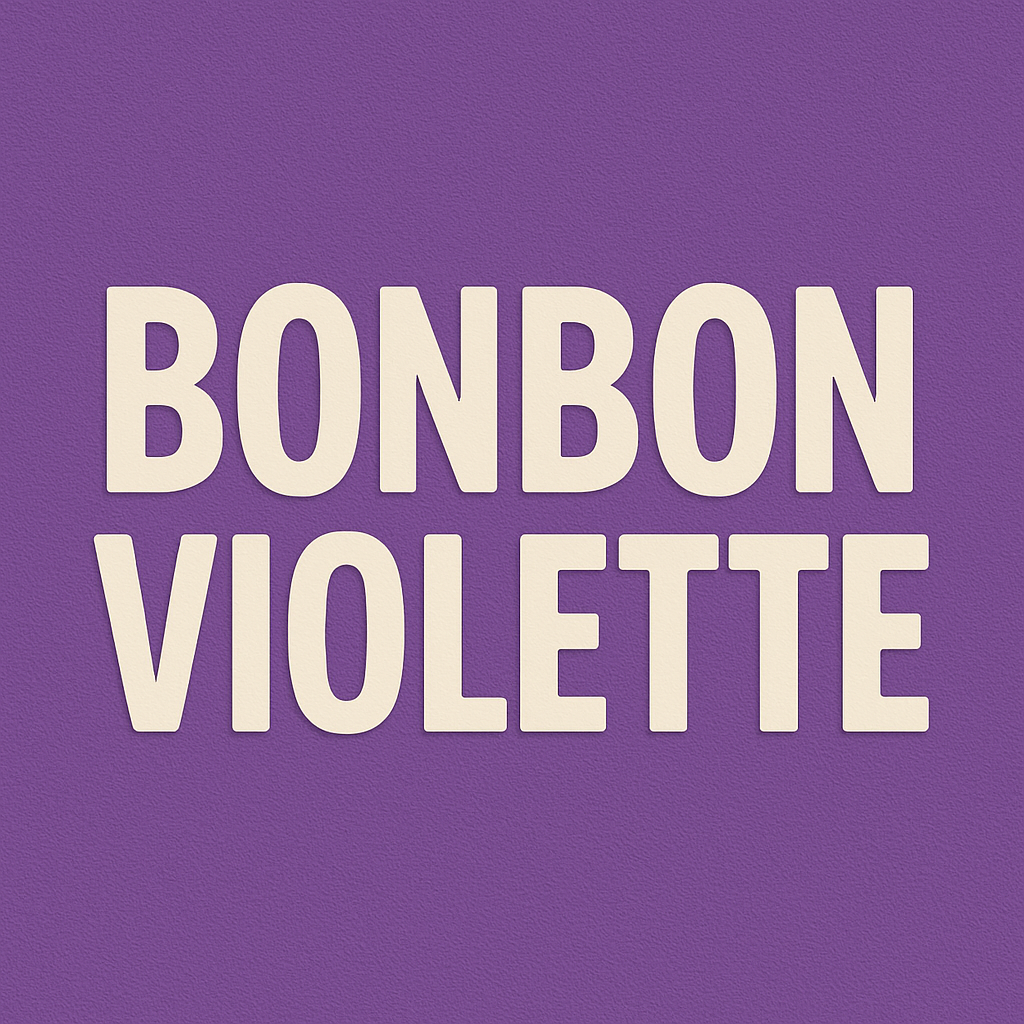 FONDANT BONBON VIOLETTE 🟣
