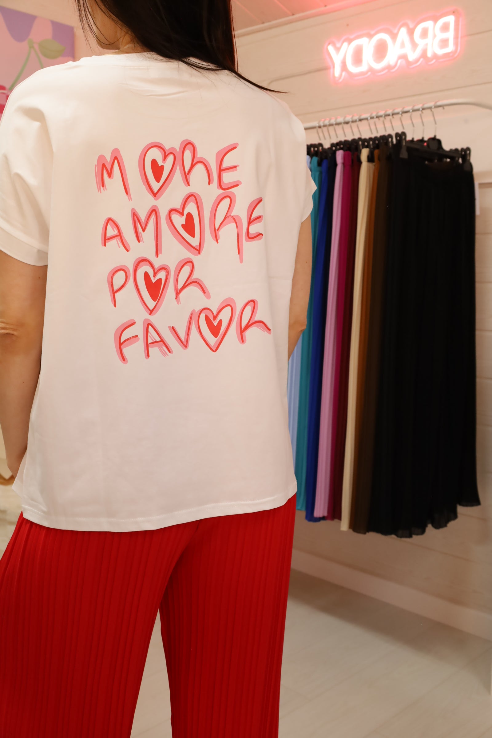 T-shirt More Amore Por Favor ❤️