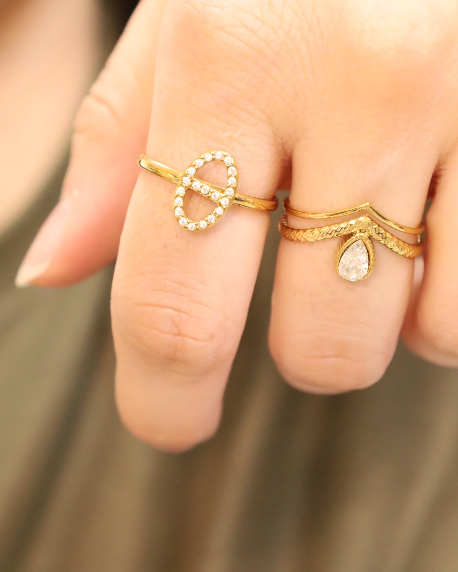 Bague jade