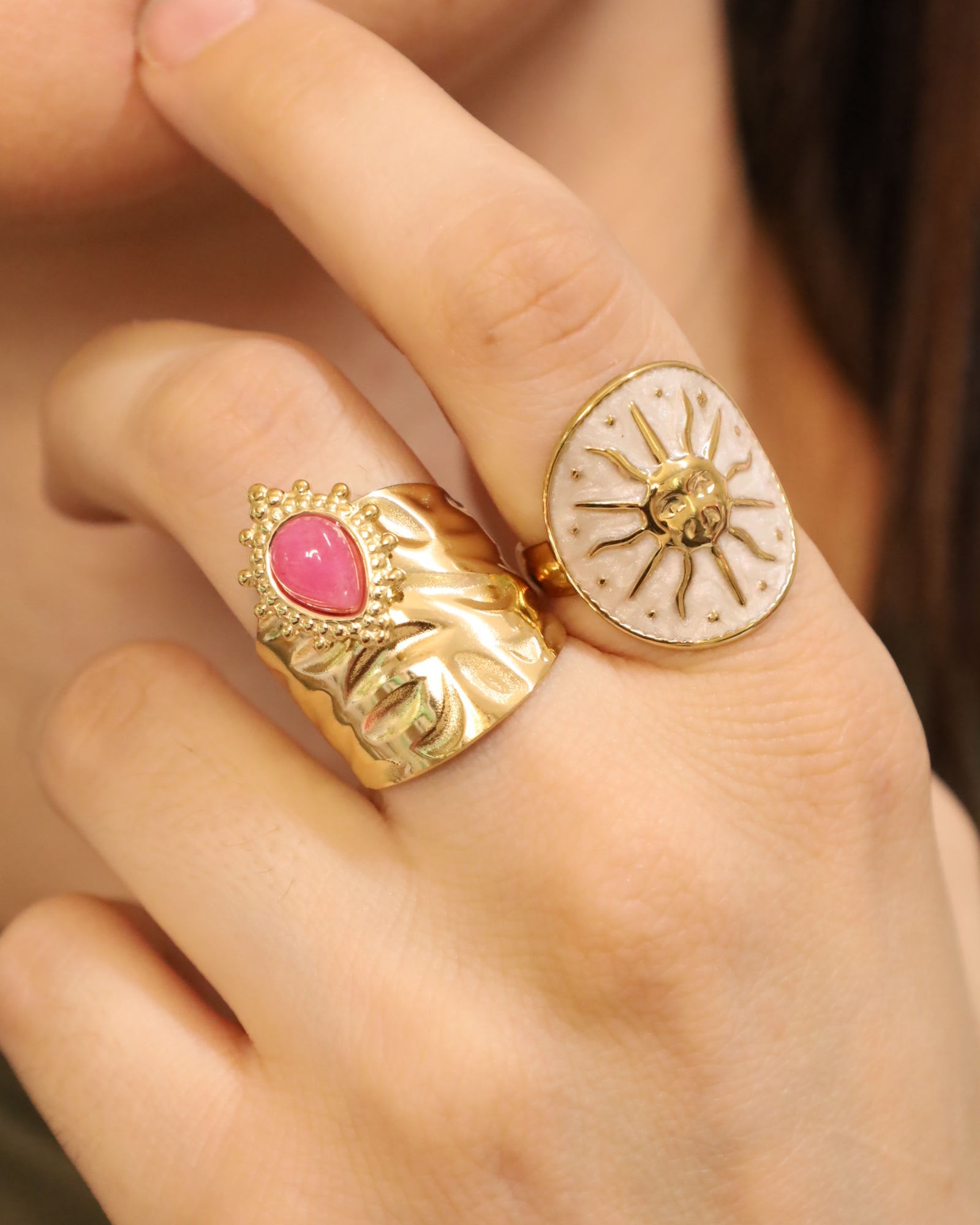 Bague Rose