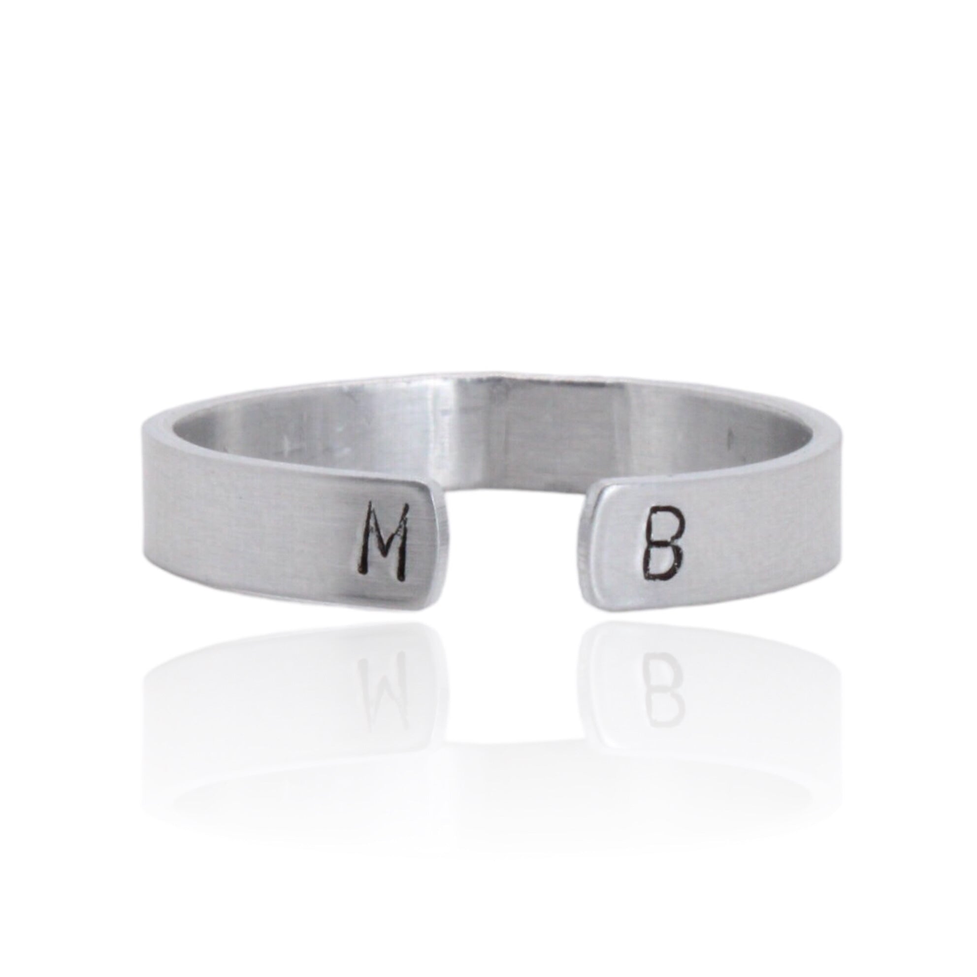 YOU & ME | Bague extra fine personnalisée