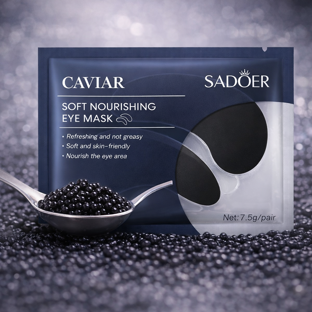 Patchs Yeux au Caviar – Nutrition & Regard Éclatant
