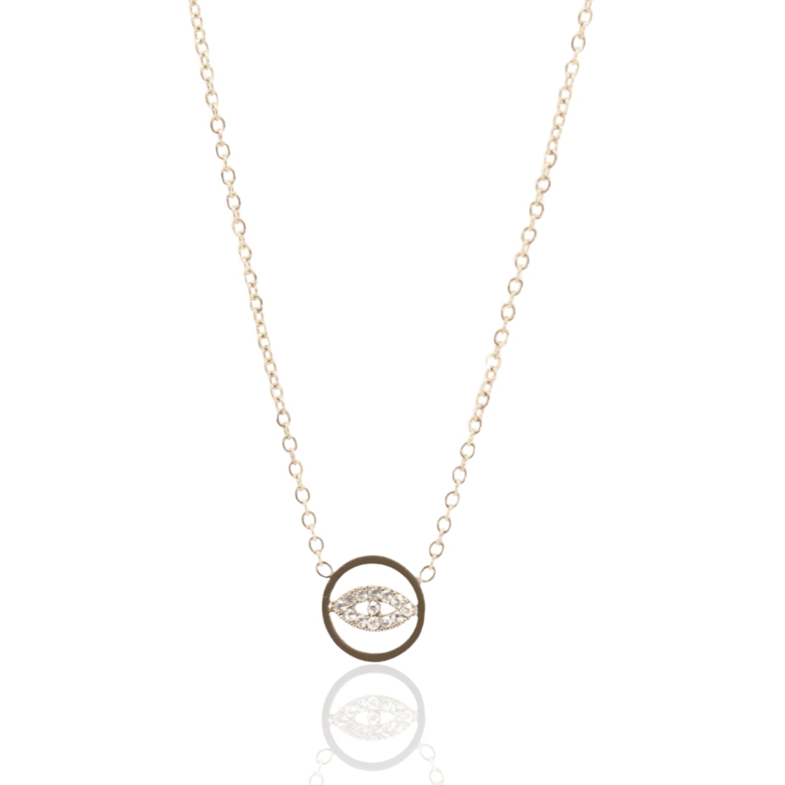 Round Eye Necklace 