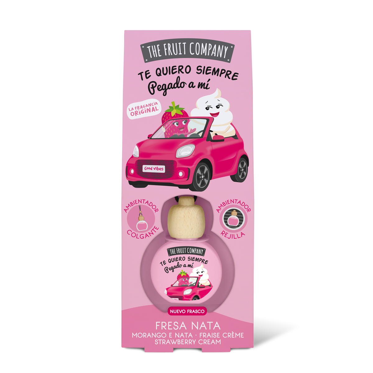 DÉSODORISANT FRAISE ET CRÈME 🍓
