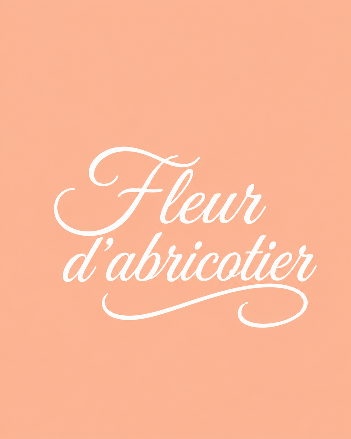 FONDANT FLEUR D'ABRICOTIER 🌸