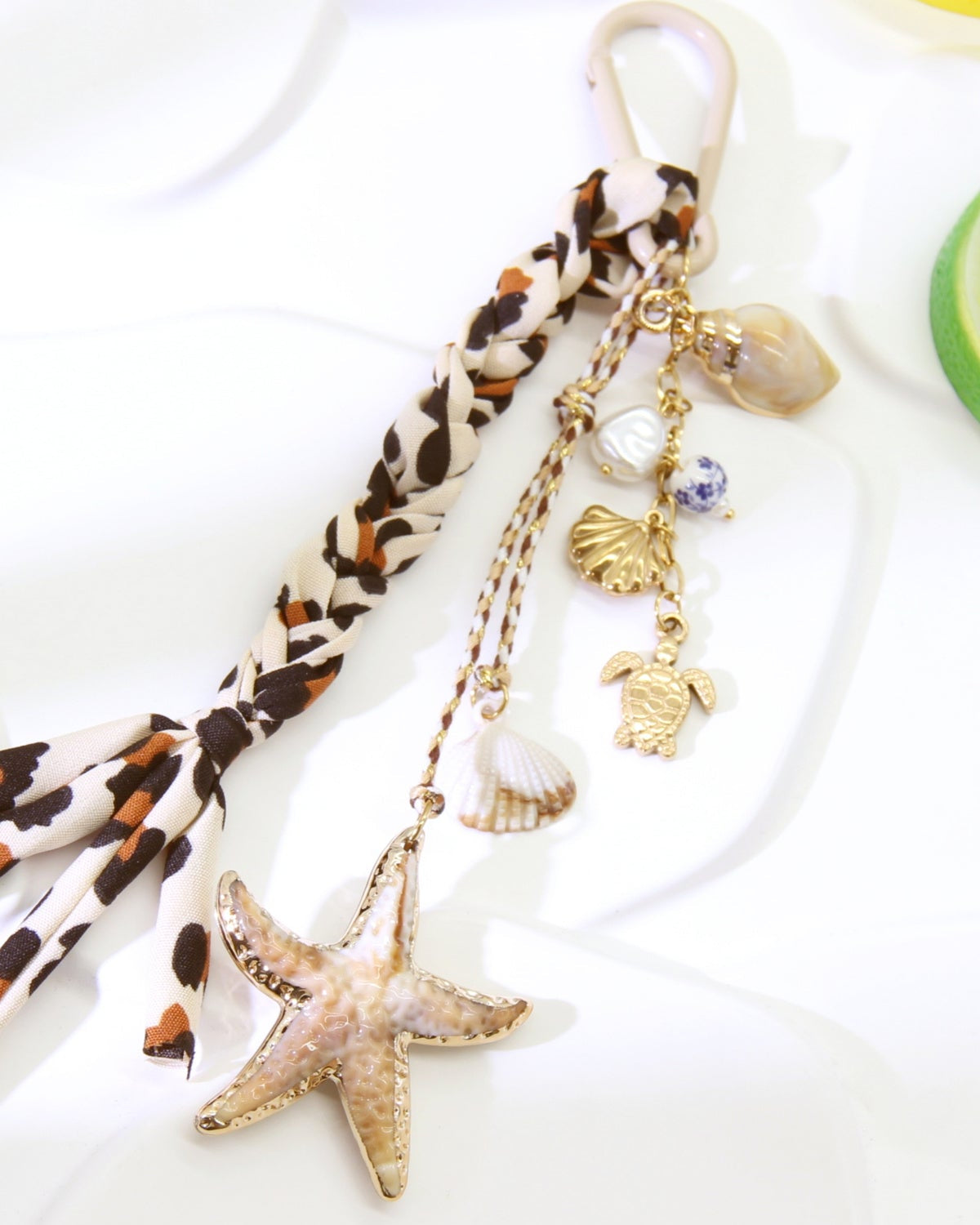 Grigri “Azura” – Étoile de Mer & Charms Marins