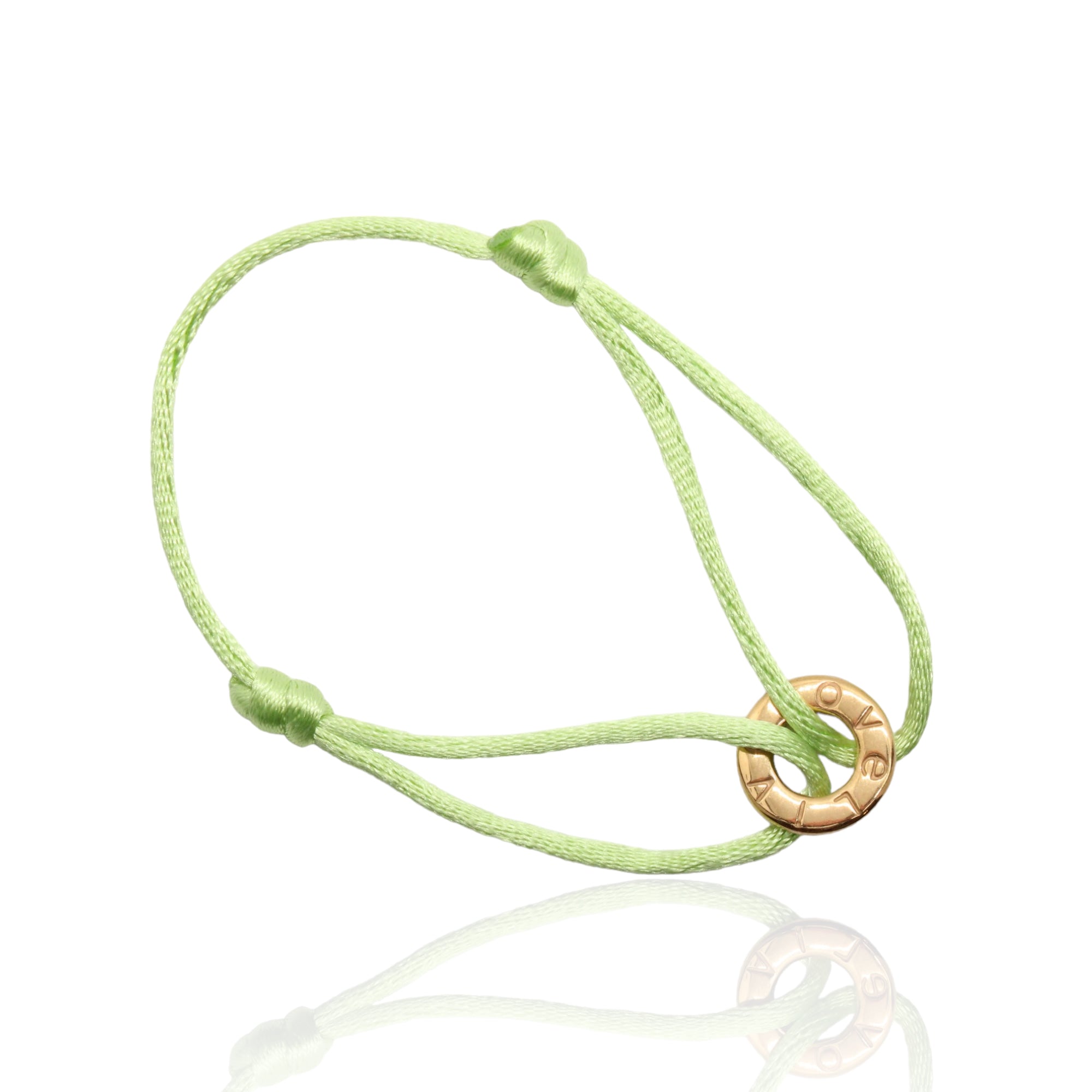 LOVE color cord bracelet