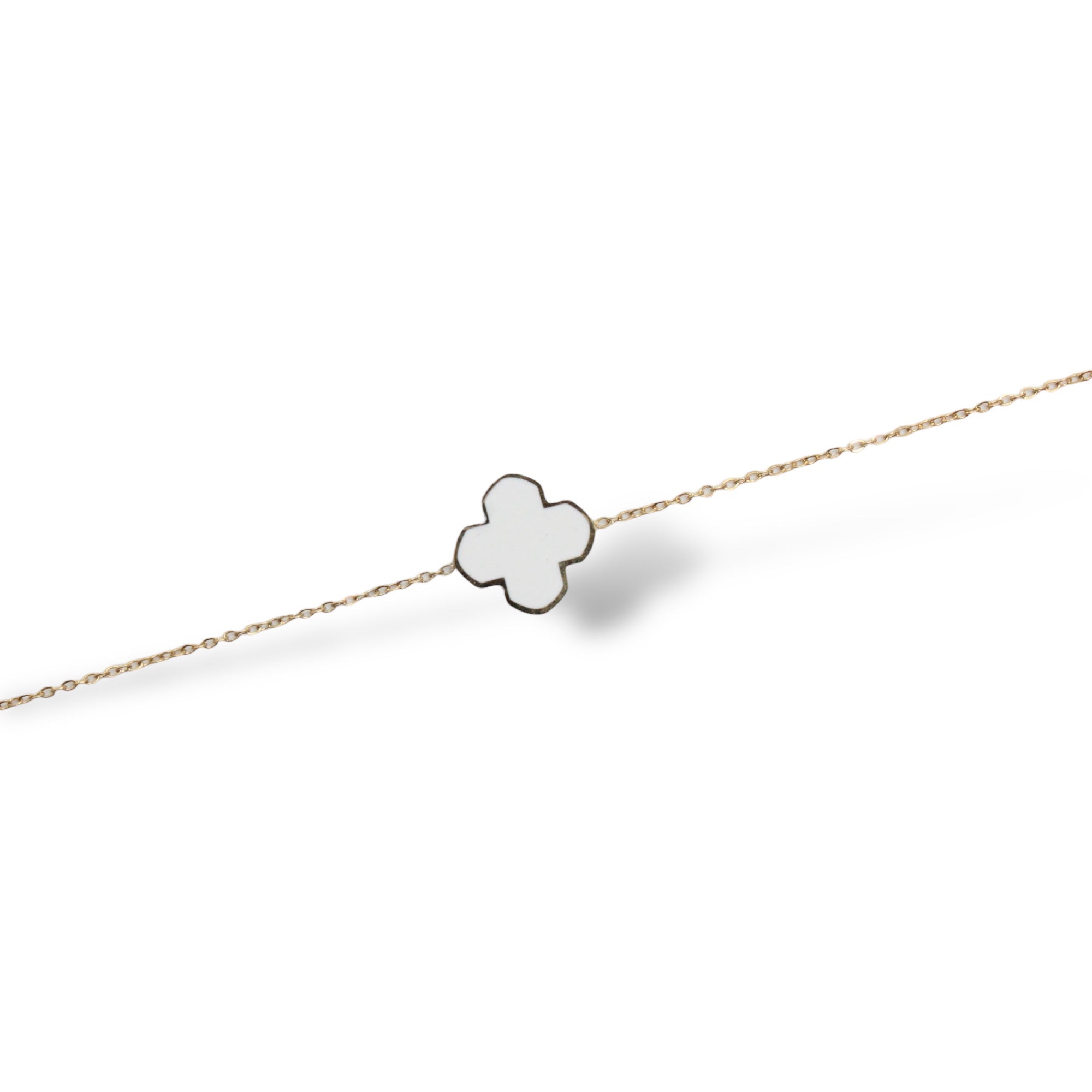 White Clover Bracelet 