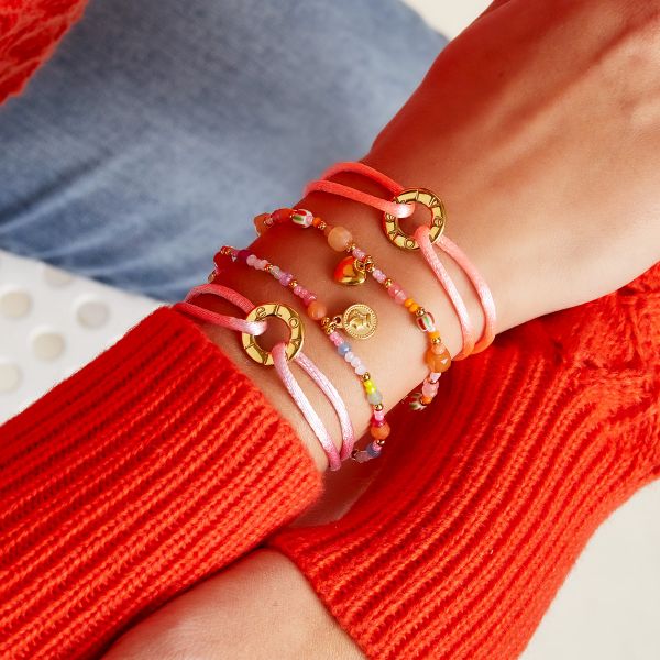 LOVE color cord bracelet